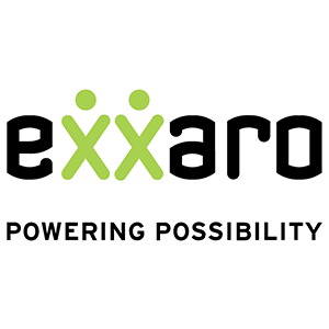 Exxaro logo with the tagline 'Powering Possibility'
