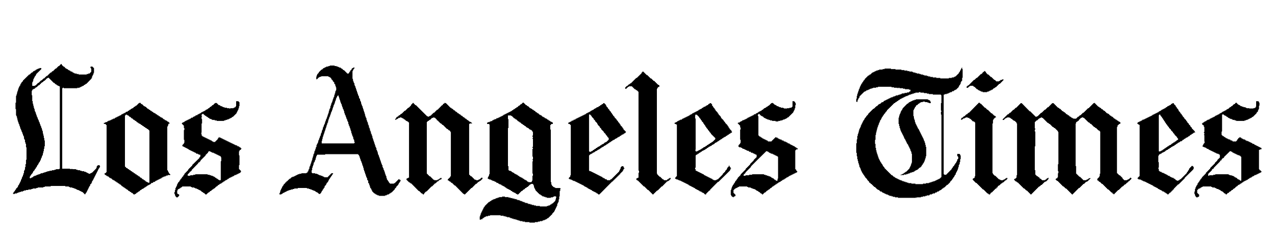 Stylized text logo that reads 'Los Angeles Kings' in gothic font.