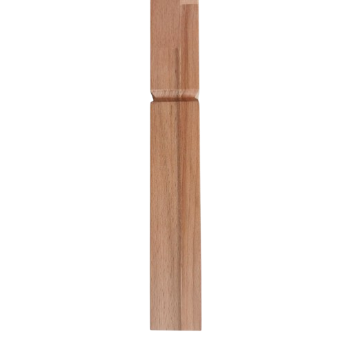 Balustru intermediar din lemn masiv de fag, model P2, 1000x40x40(mm)