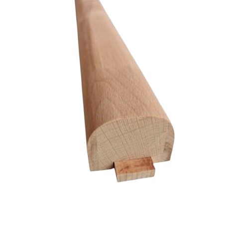 Mana curenta din lemn masiv de fag, model R1, 2000x55x40 (mm)