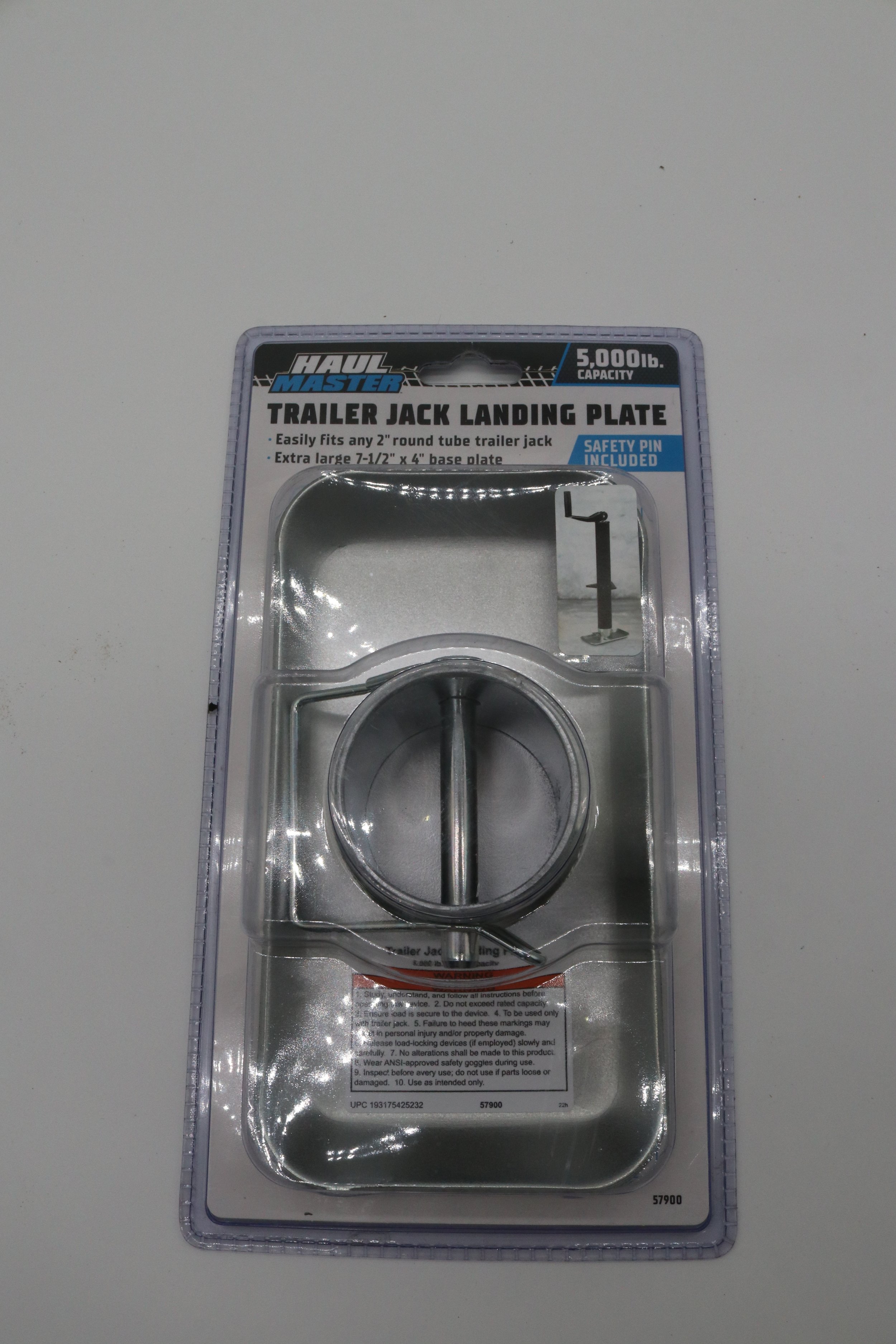 Haul Master Trailer Jack Landing Plate