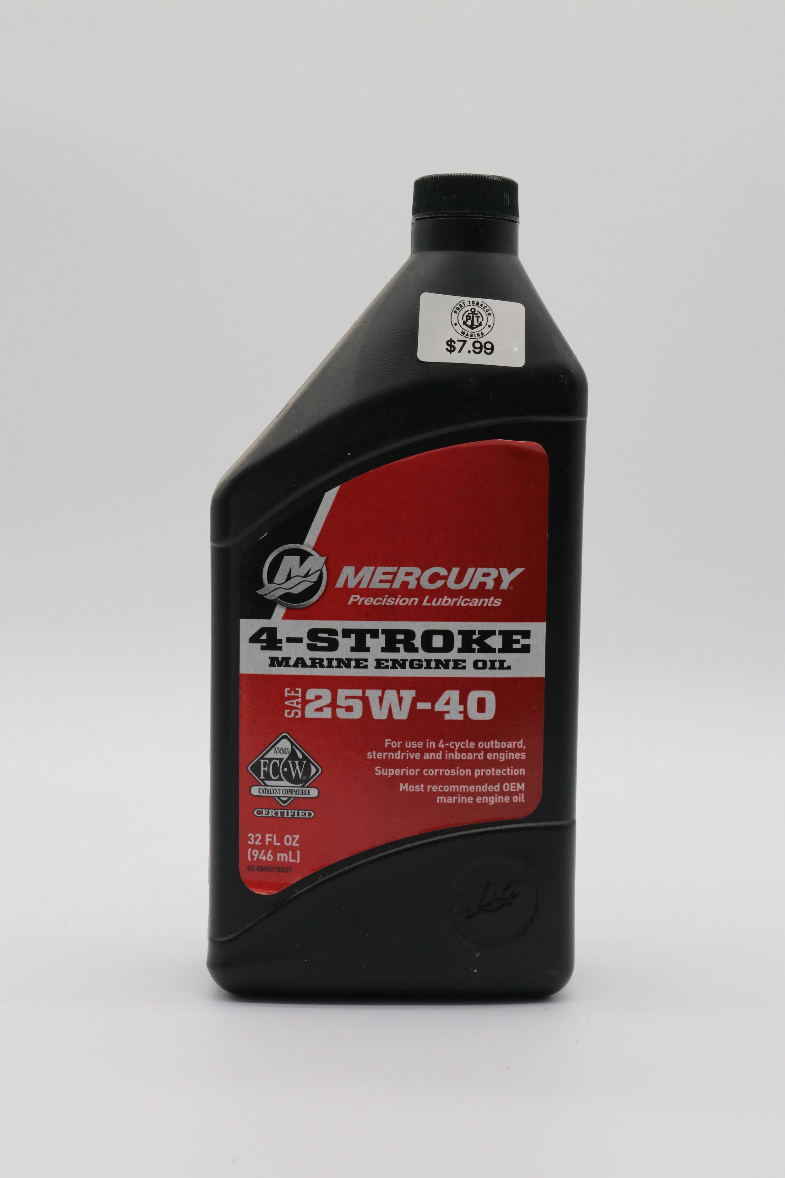 Mercury 4-Stroke Marine Engine Oil SAE 25W-40
