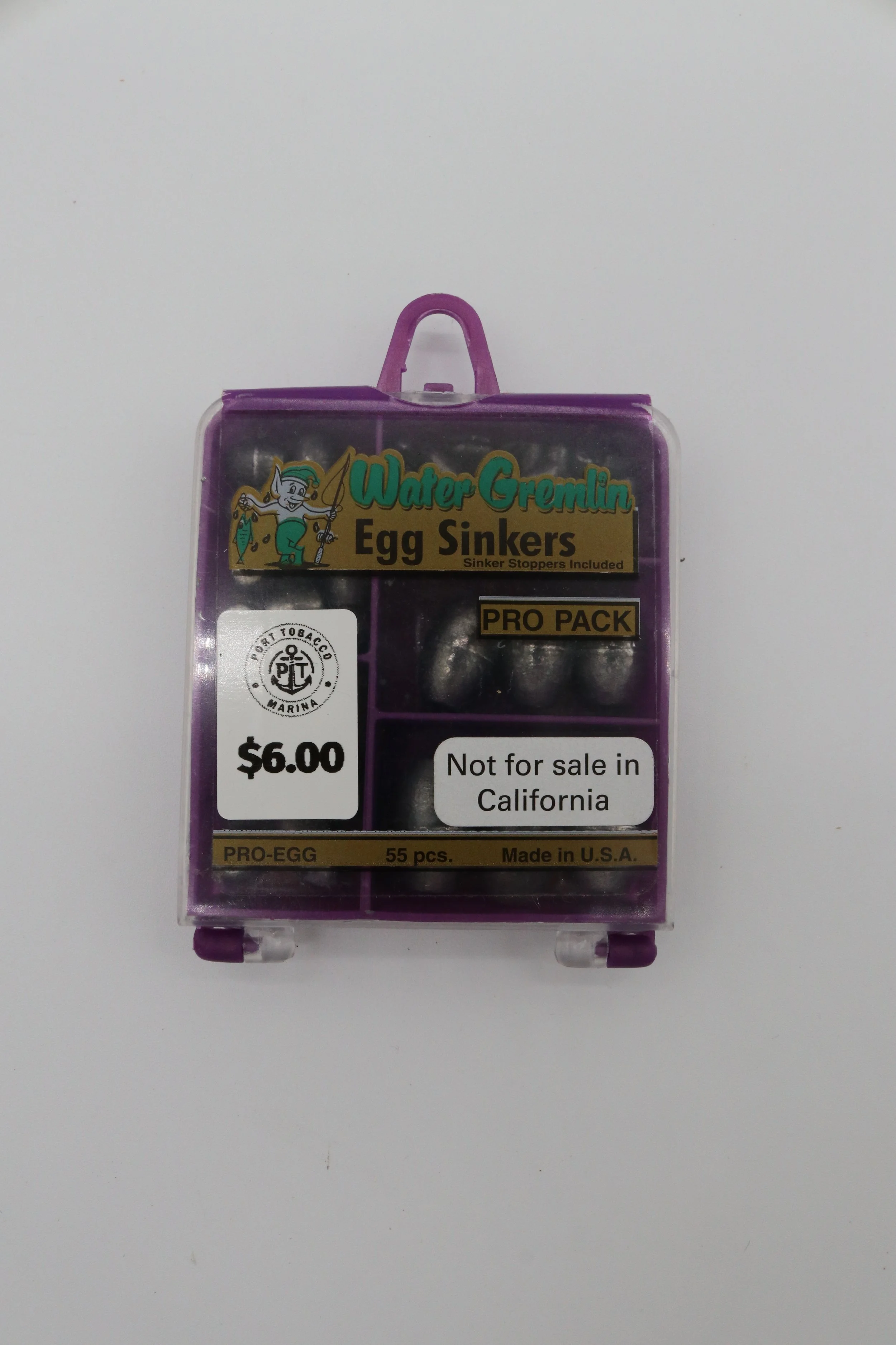 Water Gremlin Egg Sinkers Pro Pack