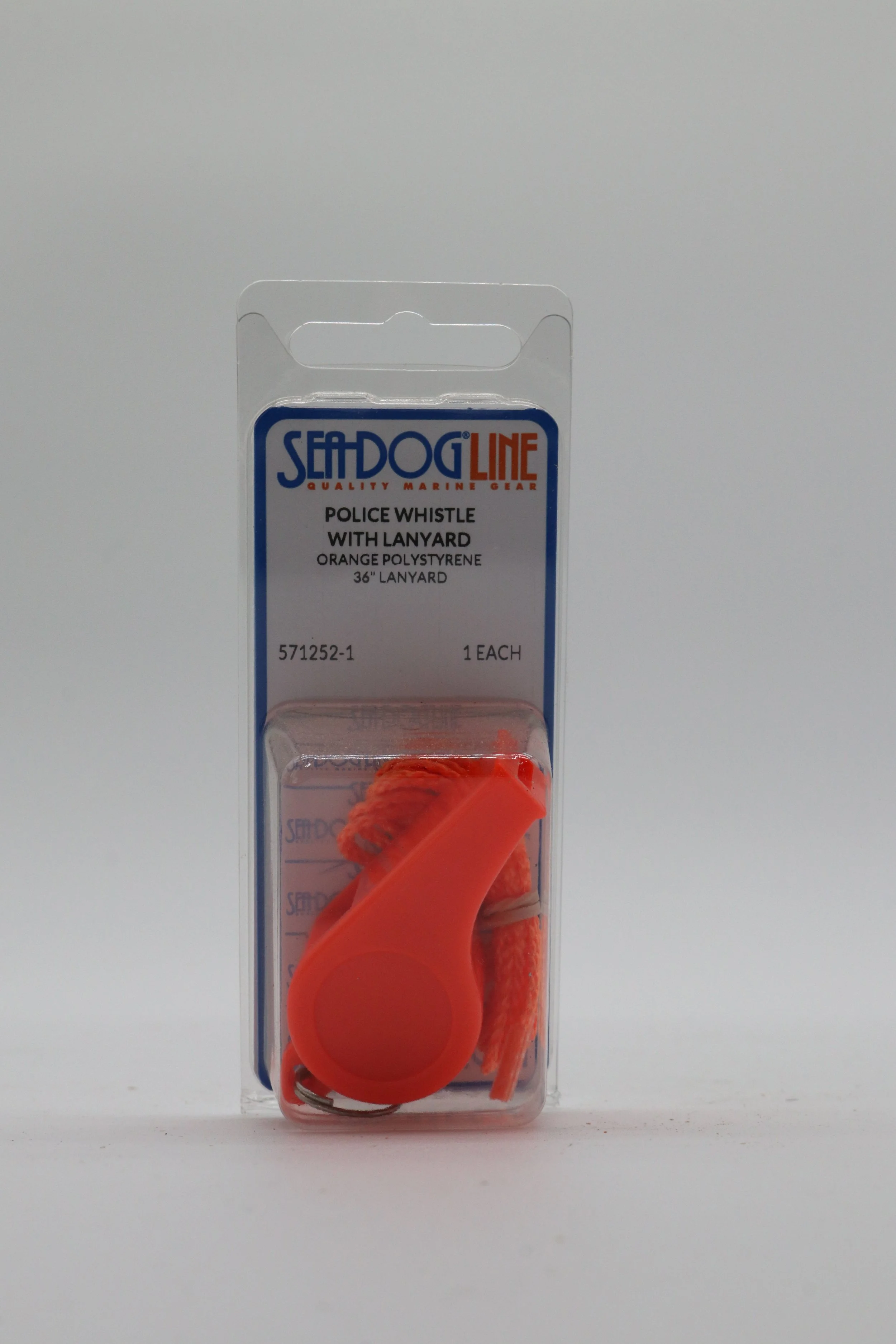 SeaDogLine Police Whistle With Lanyard
