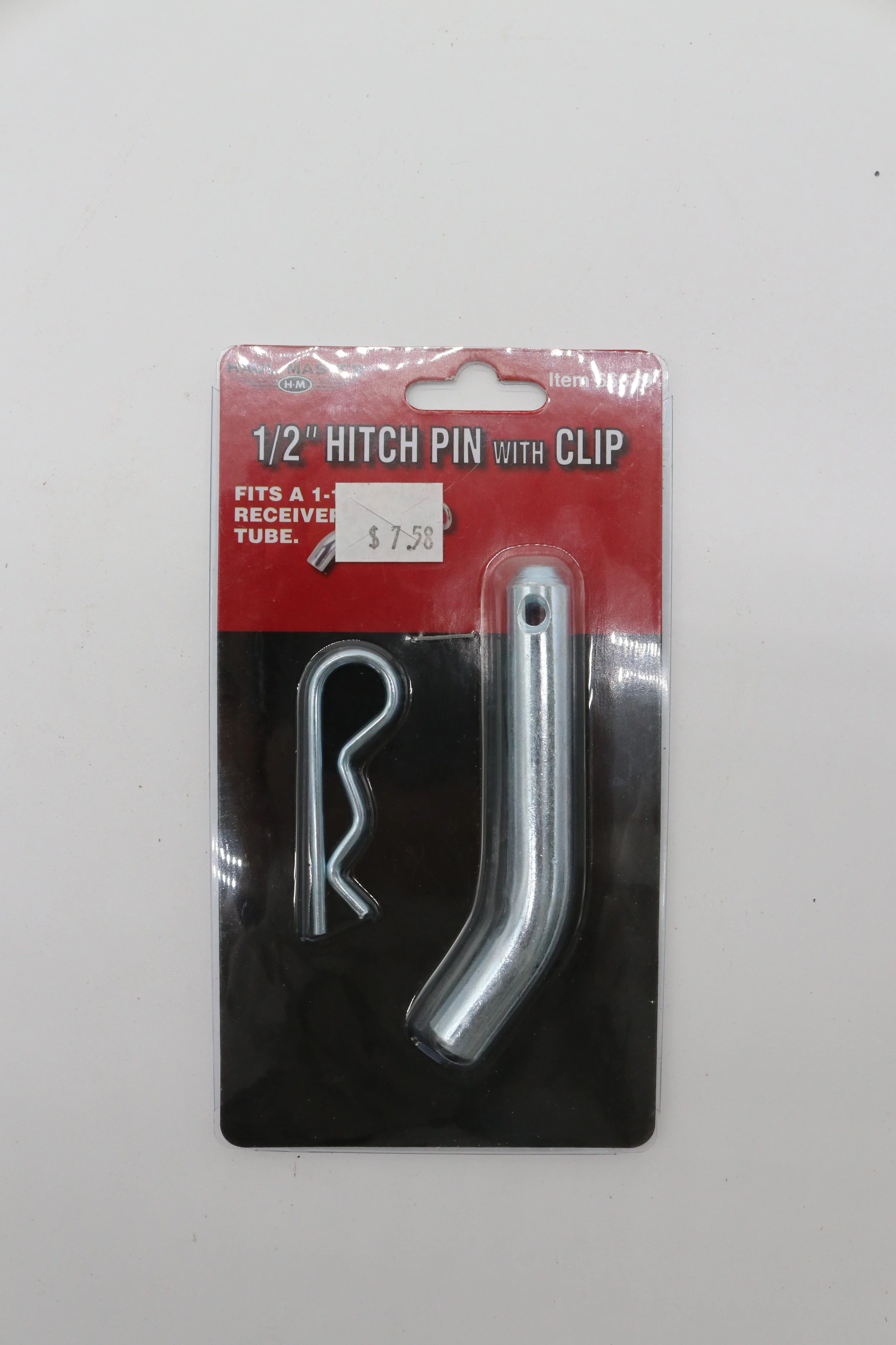 1/2" Hitch Pin With Clip