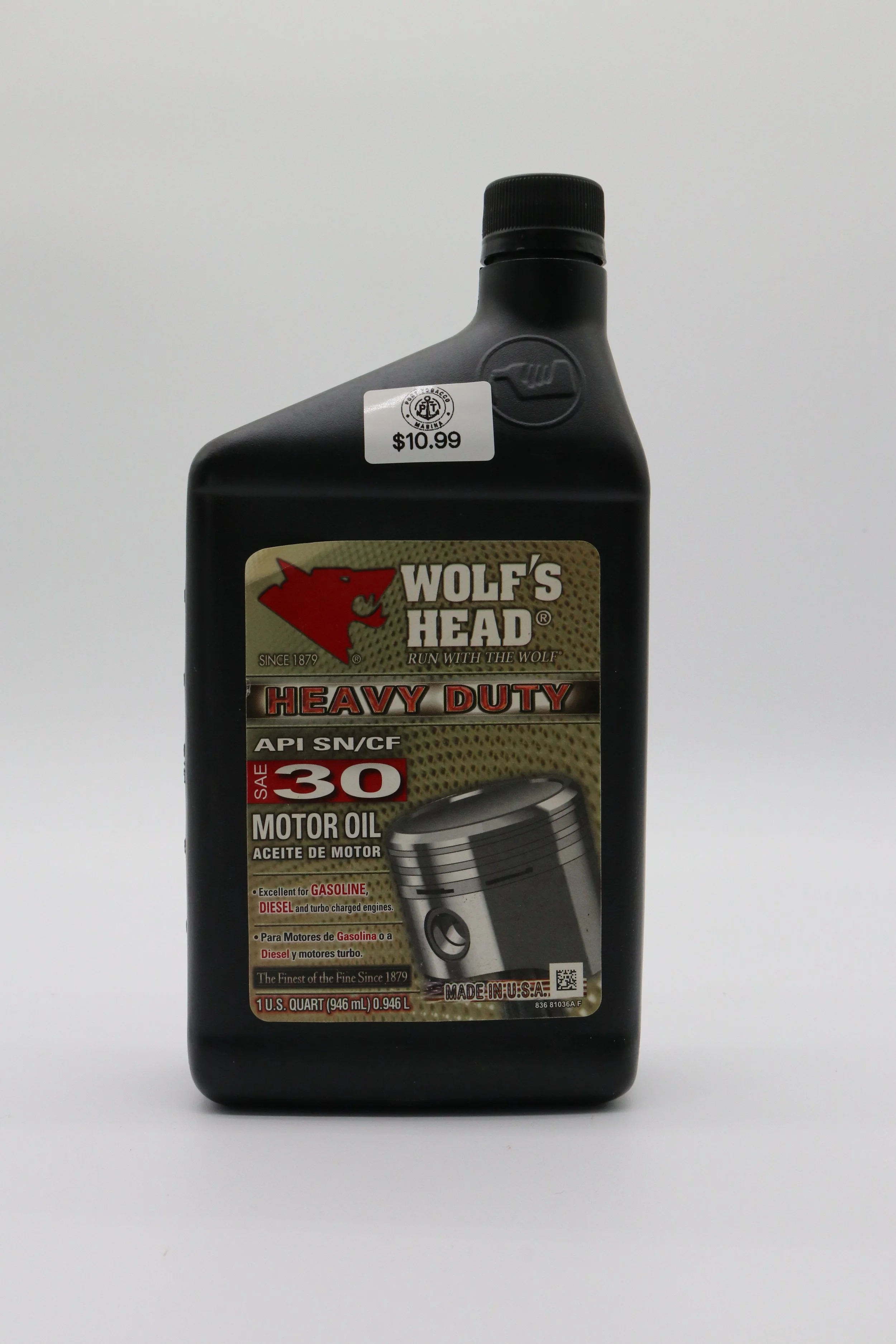 Wolf's Head Heavy Duty SAE 30 Motor Oil