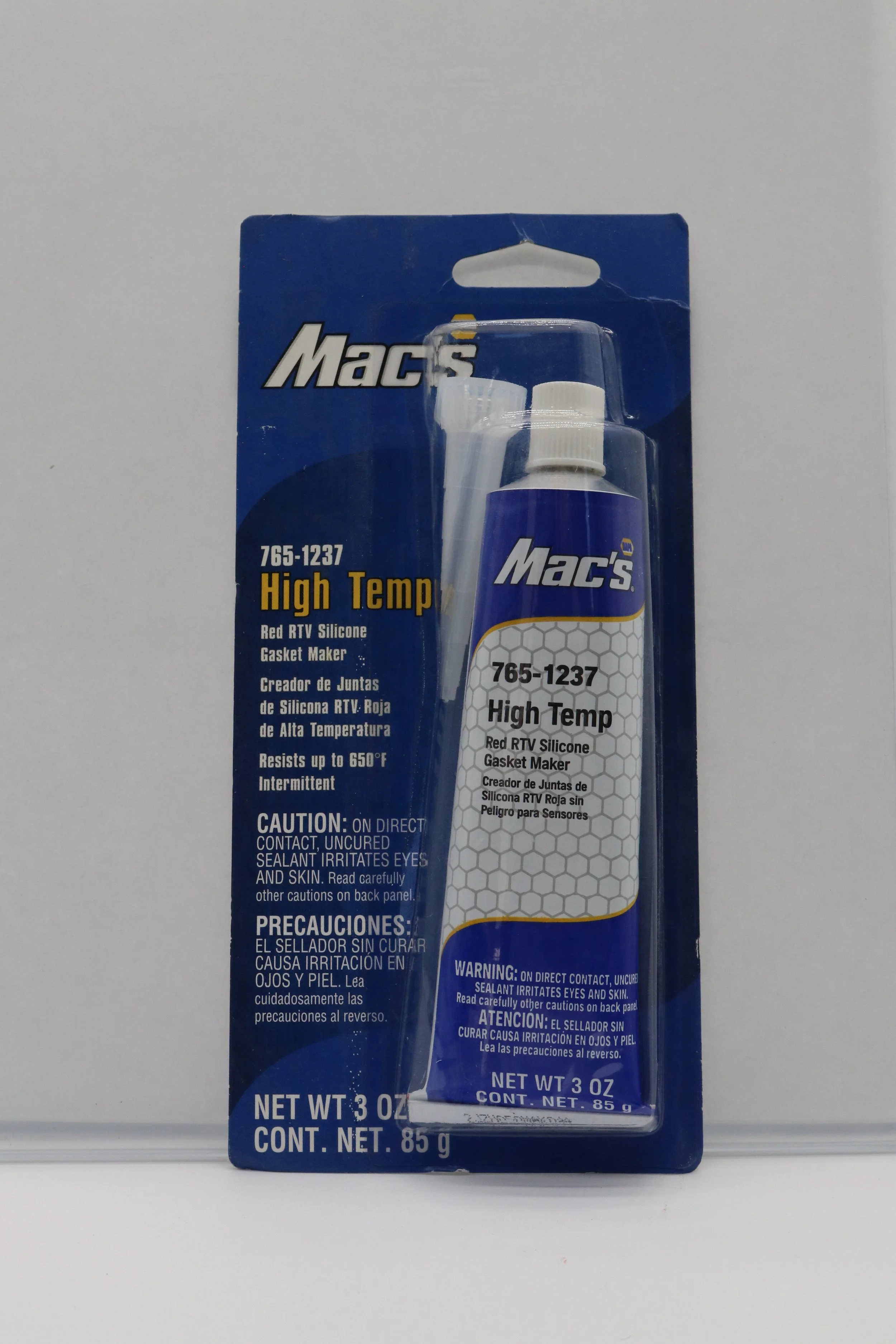 Mac's hugh Temp Red RTV Silicone Gasket Maker