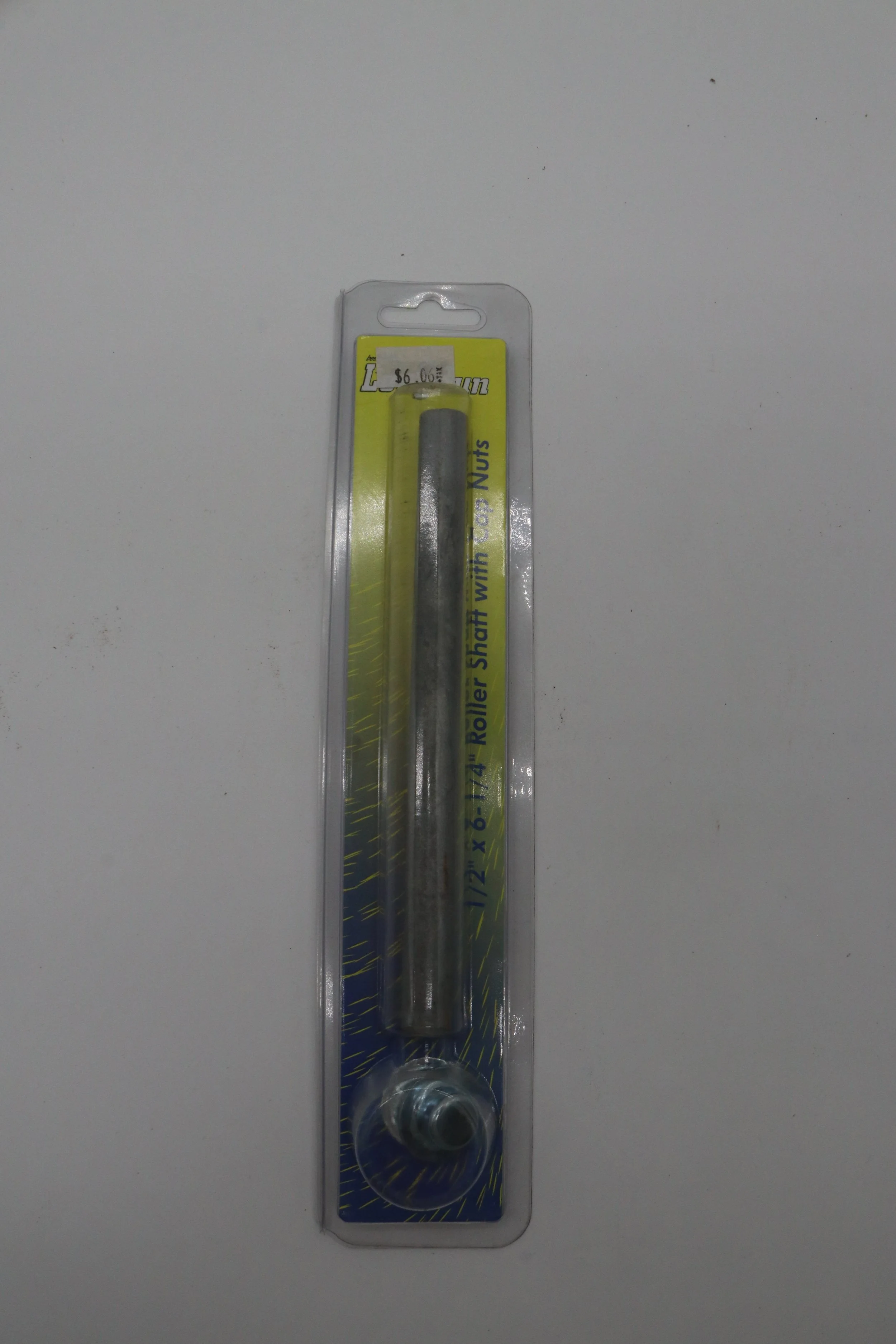 LongRun 1/2" x 6-1/4" Roller Shaft With Cap Nuts