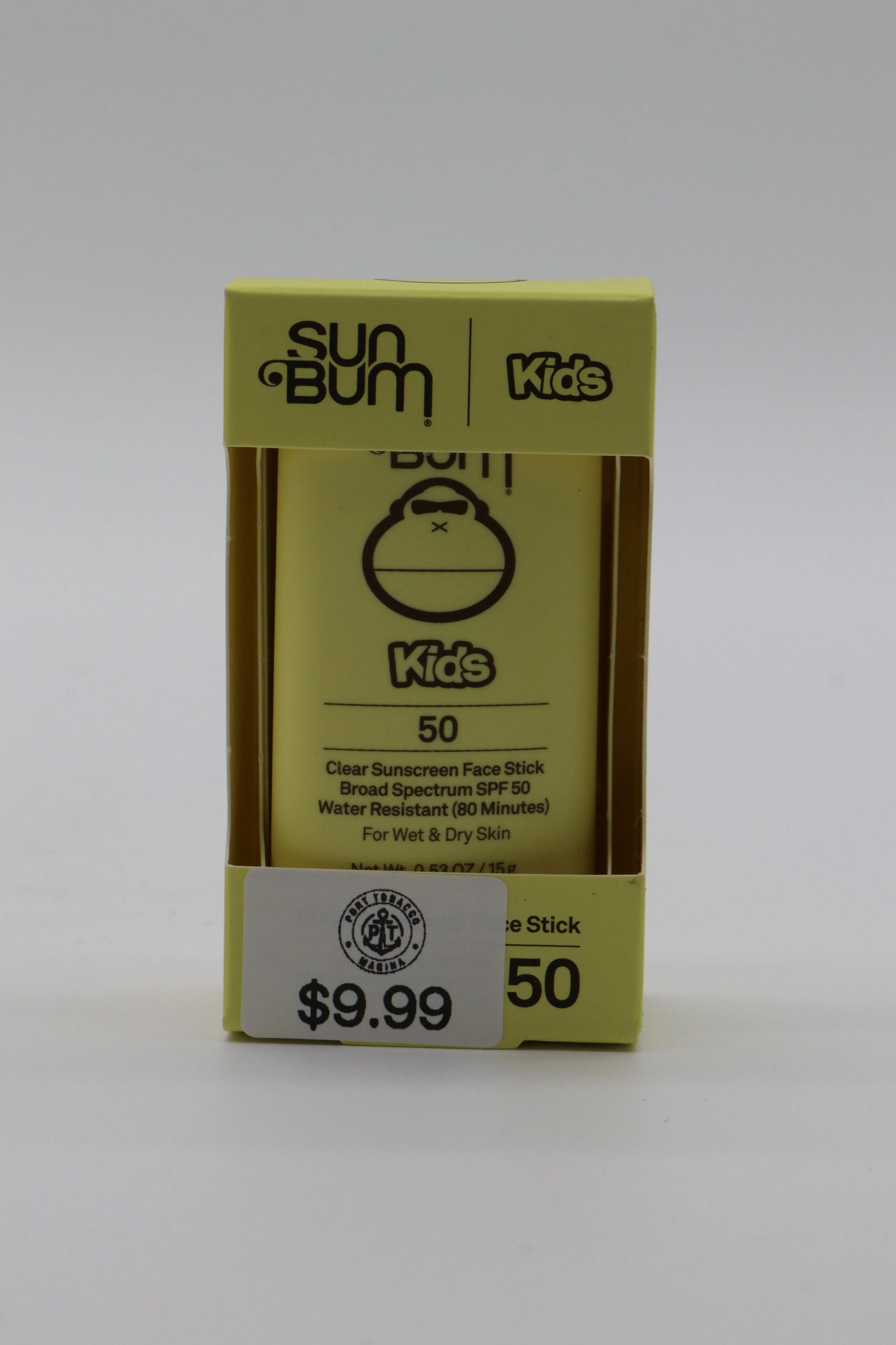 SunBum Clear Sunscreen Face Stick Broad Spectrum SPF 50 Kids
