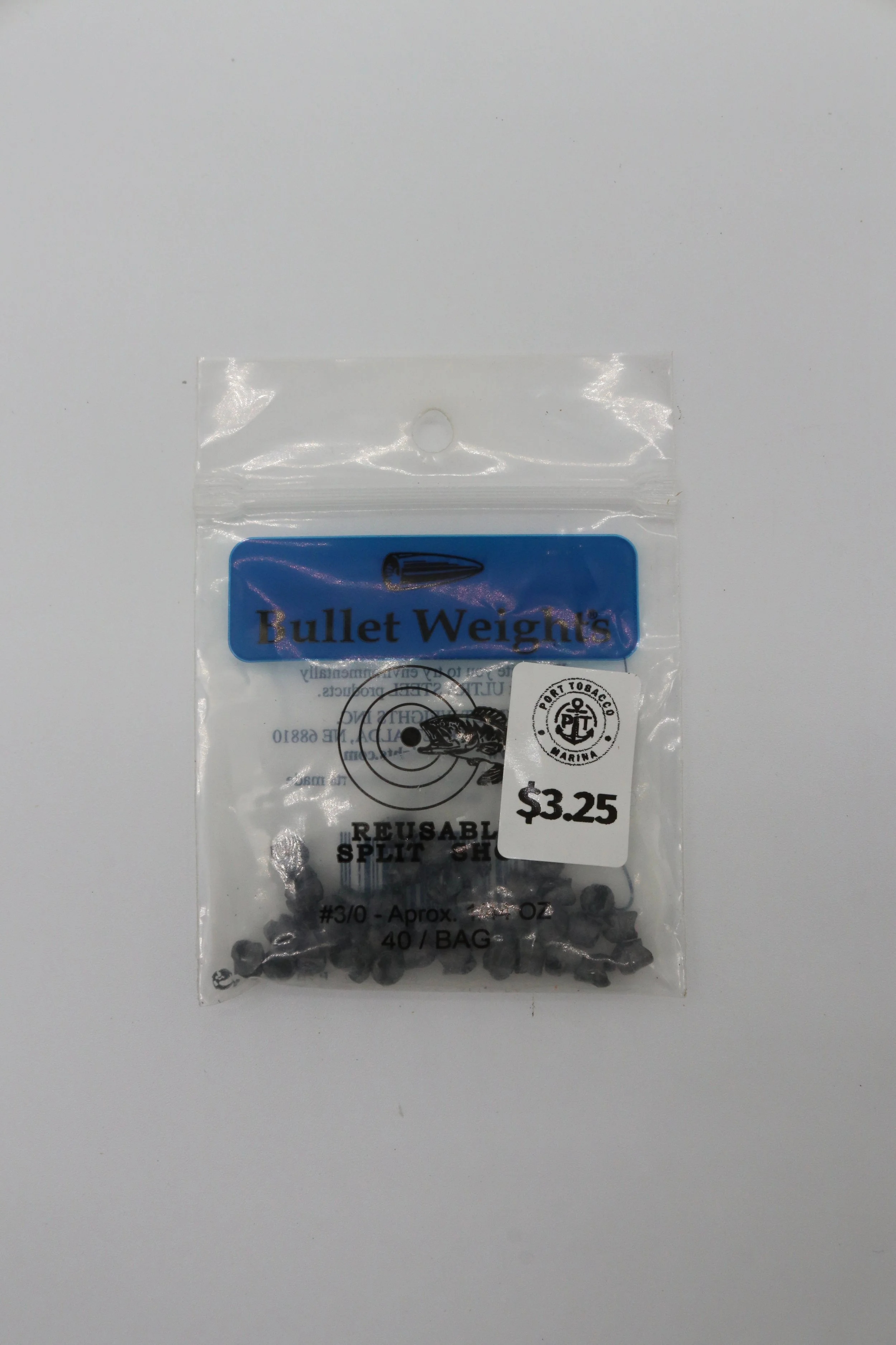 Bullet Weights Reuse-able Split Shot