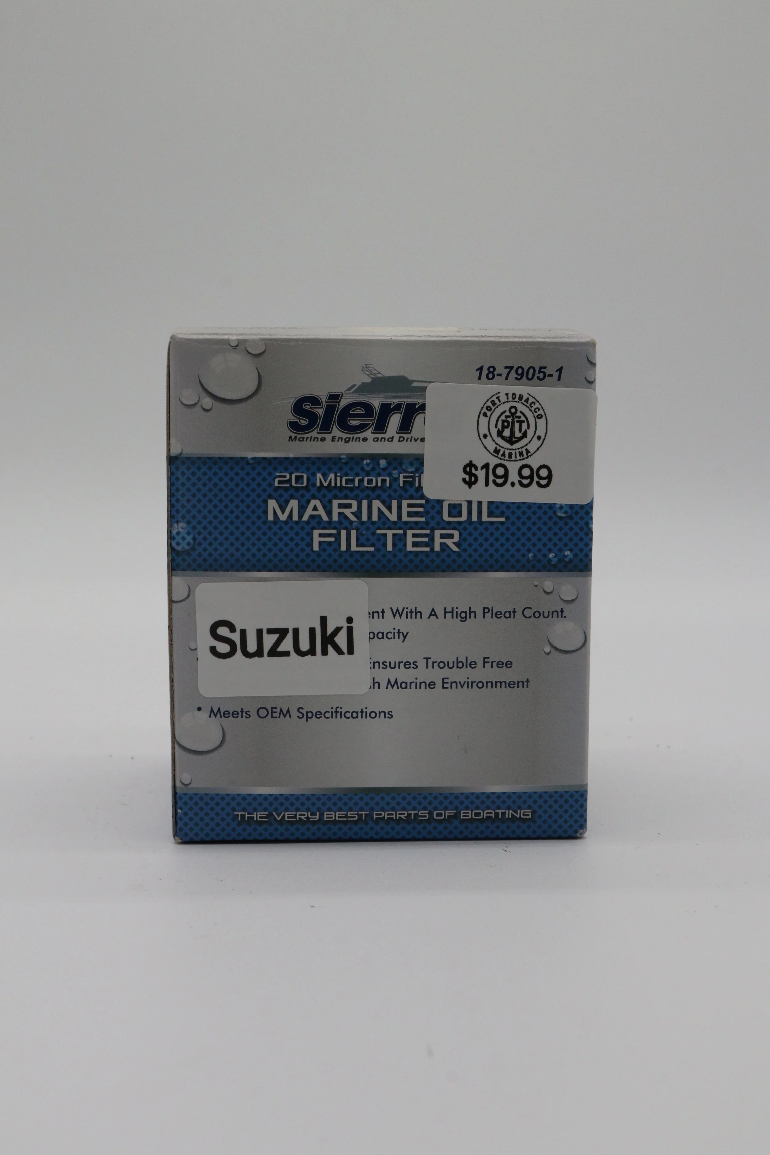 Sierra 20 Micron Filter Marine oil Filter: Suzuki