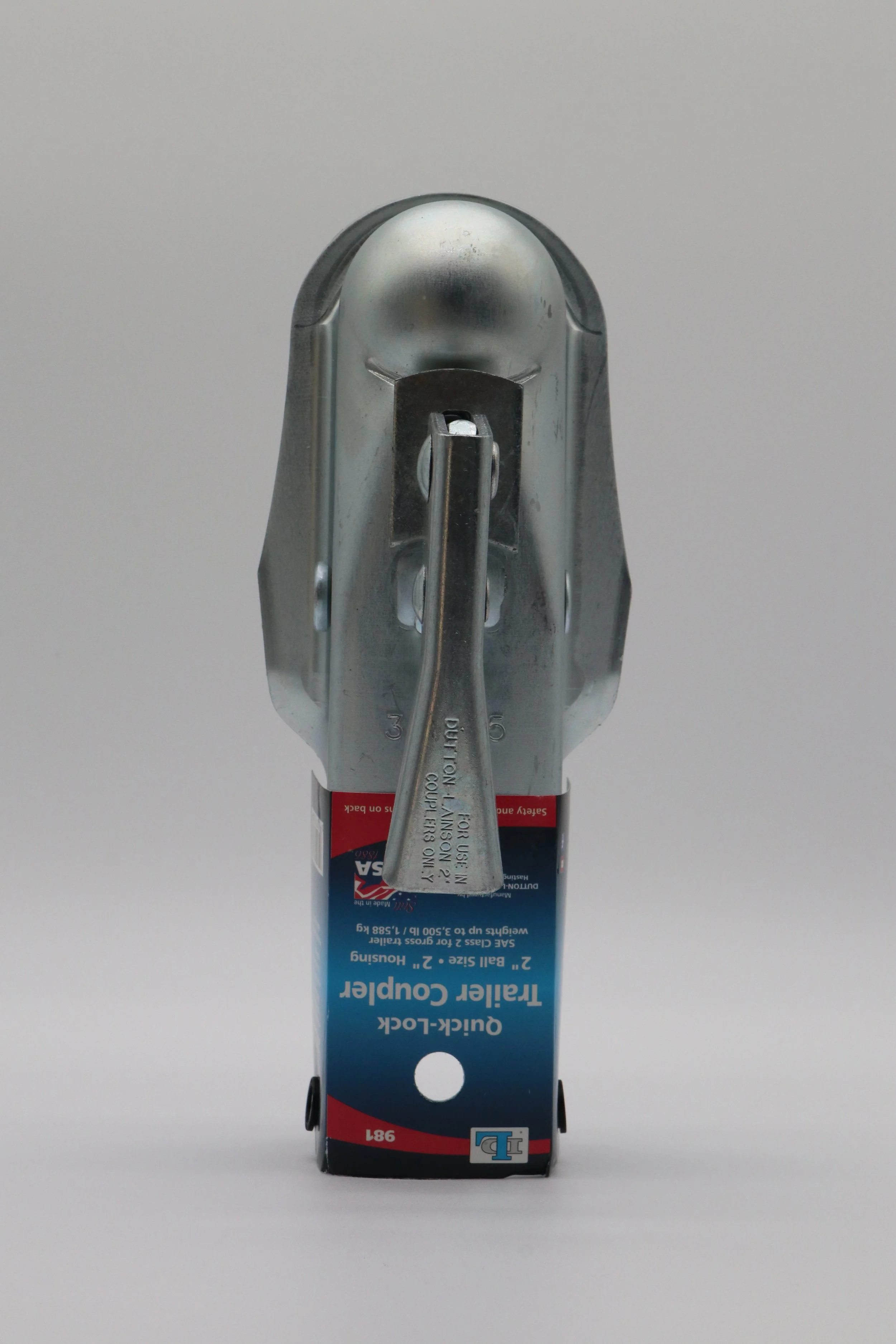 Quick-Lock Trailer Coupler 2" Ball Size, 2" Housing