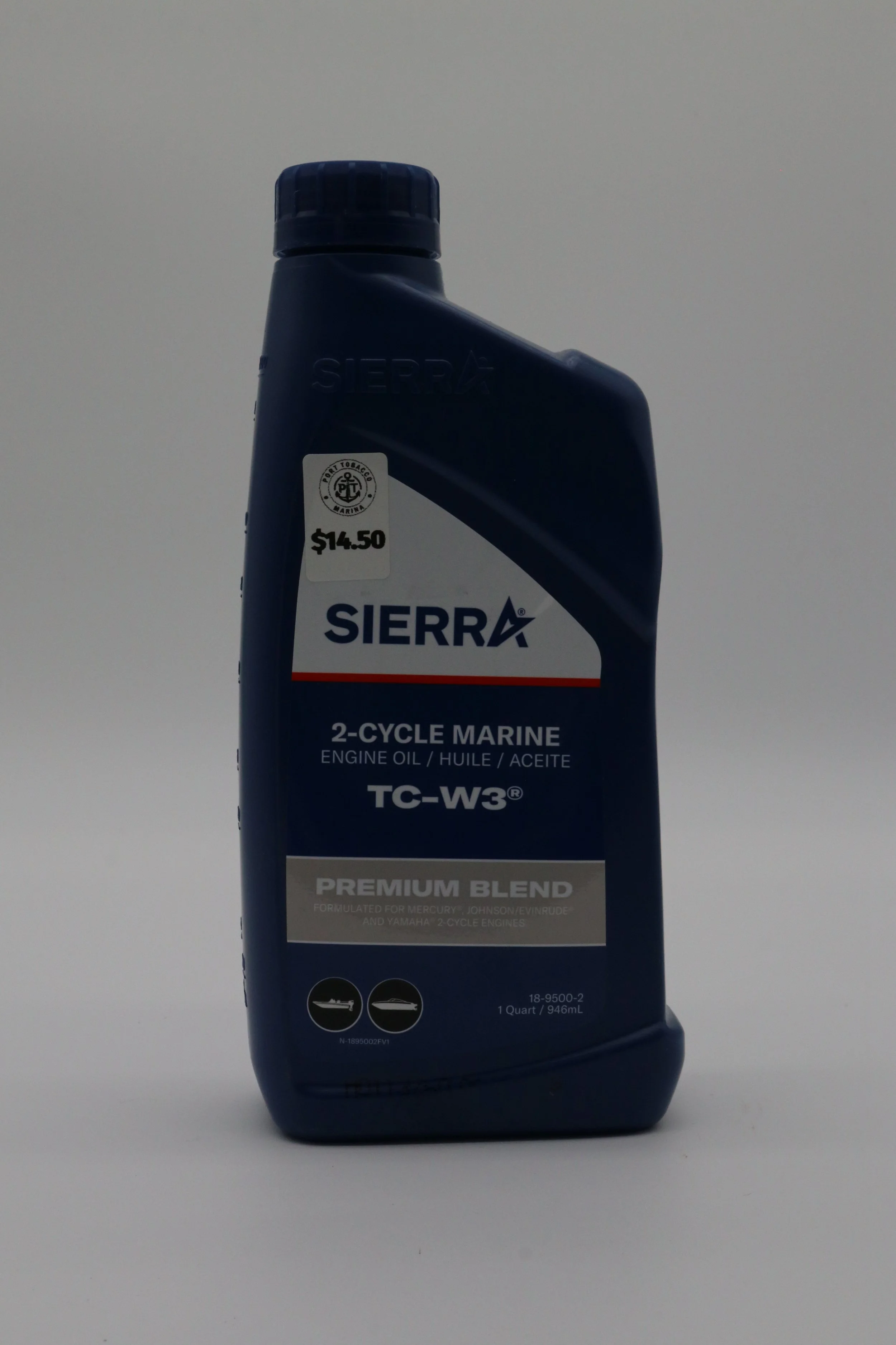 Sierra 2-Cycle Marine Engine Oil TC-W3 Premium Blend