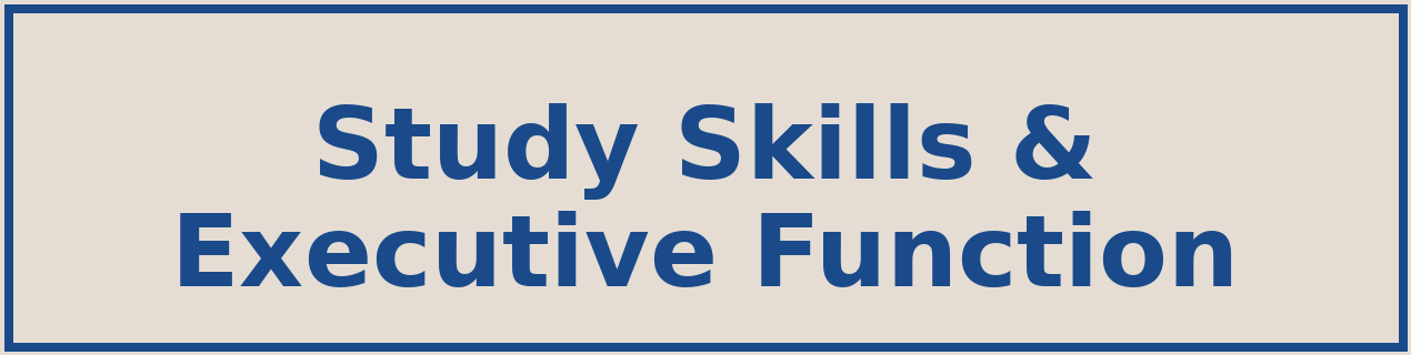 Study skills and executive function tutoring — Tye Together Tutoring