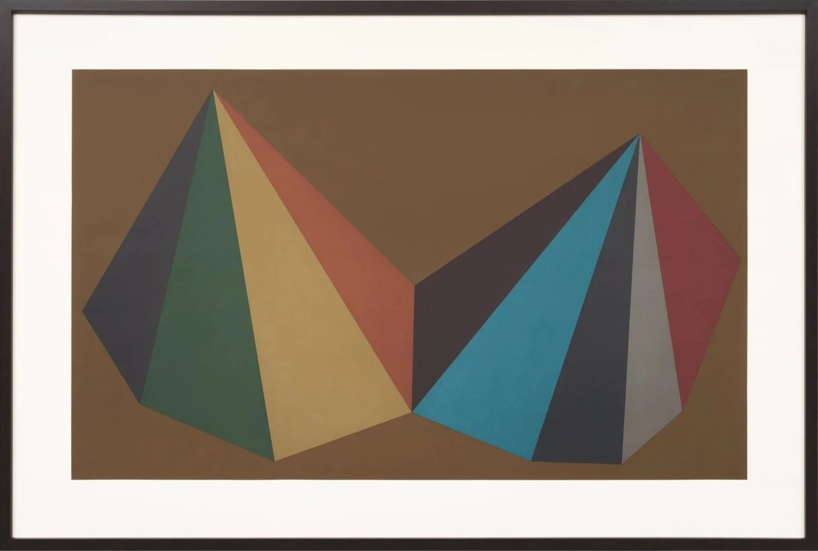 Two Asymmetrical Pyramids by Sol LeWitt — a work acquired through DeGroot Fine Art’s fine art acquisition and collection management consulting services for corporate and private clients.