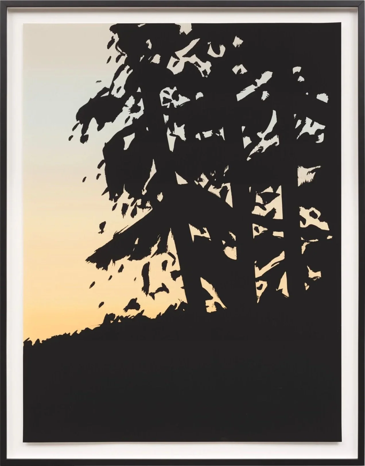 Sunset 1 by Alex Katz — a work acquired through DeGroot Fine Art’s fine art acquisition and collection management consulting services for corporate and private clients.