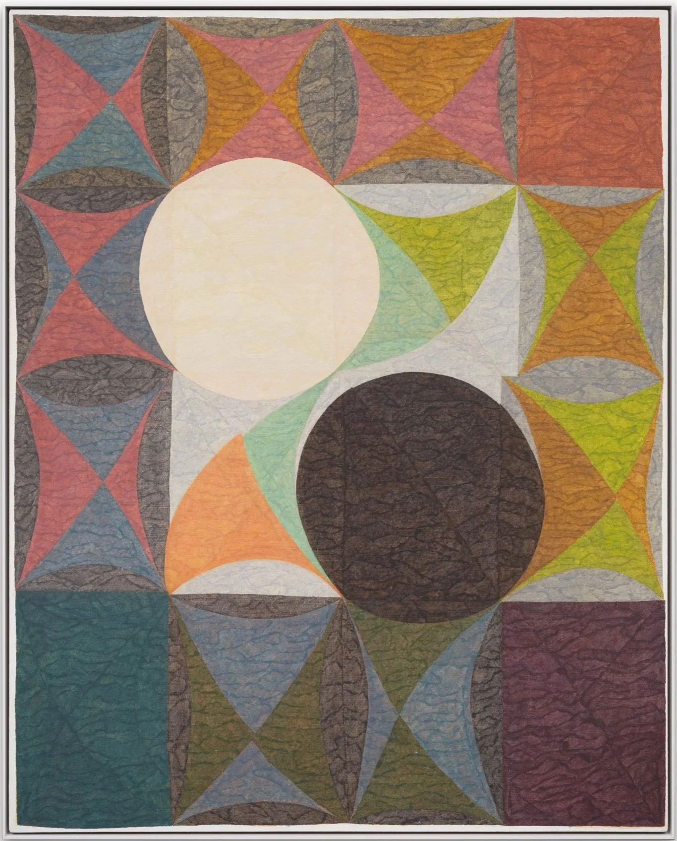 A Place Where Squares Can Have a Ball by Matt Phillips — a work acquired through DeGroot Fine Art’s fine art acquisition and collection management consulting services for corporate and private clients.