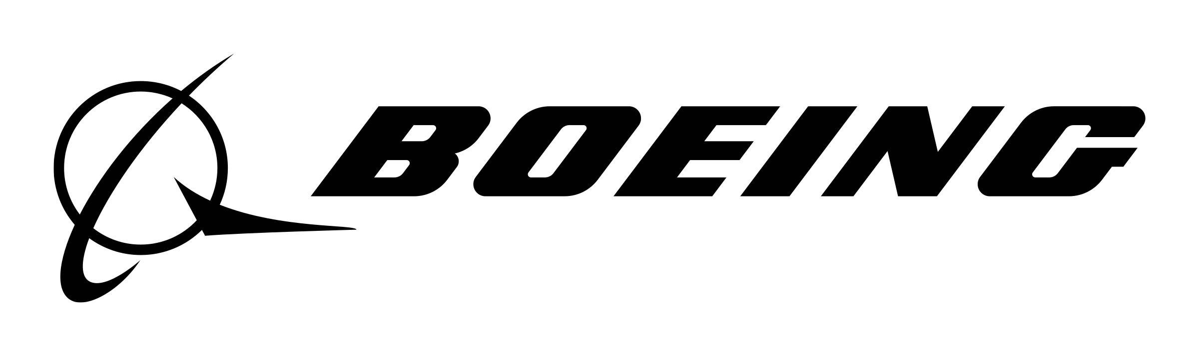 The Boeing Company logo — a DeGroot Fine Art aerospace and defense corporation client receiving fine art consulting services.