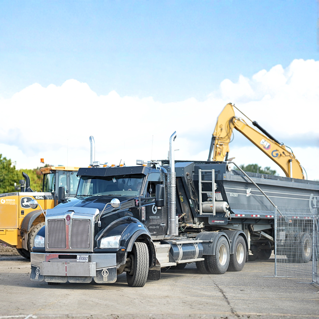 Camion Gosselin Tremblay Excavation