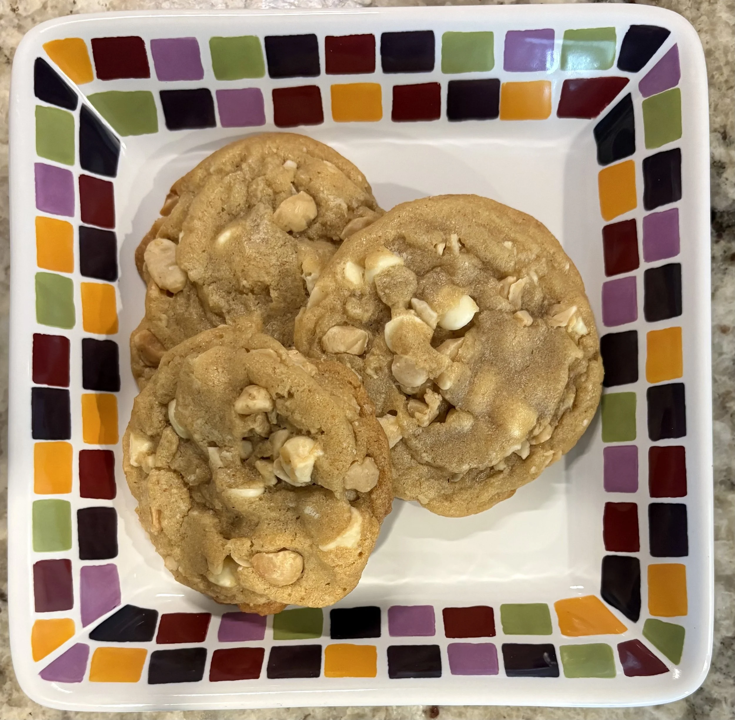 White Chocolate Macadamia Cookies