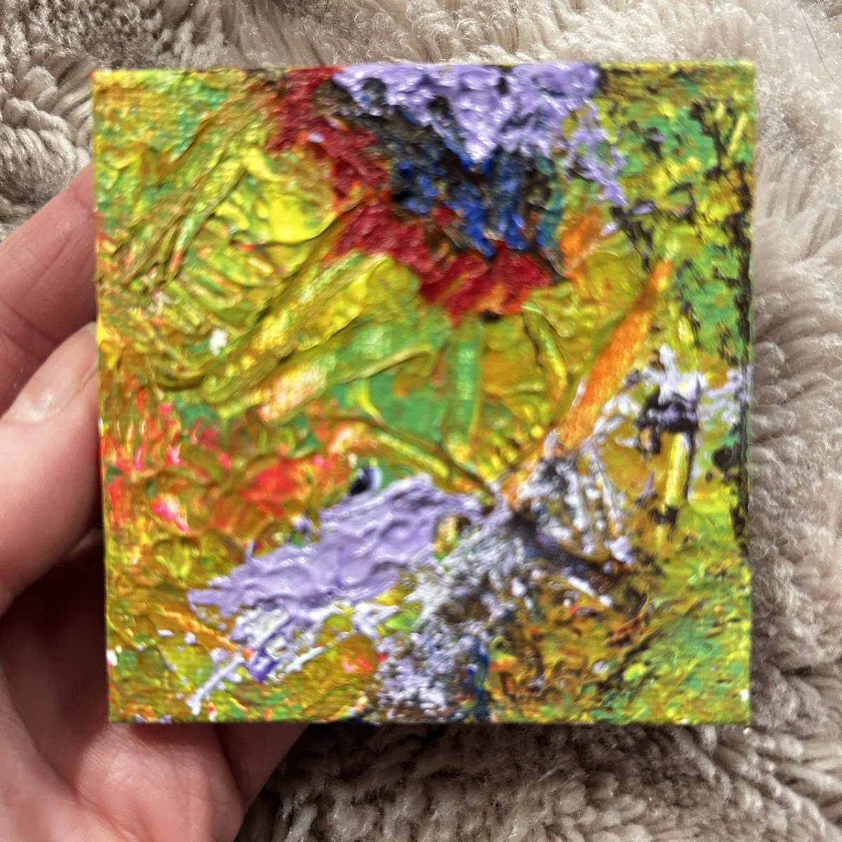 Modern abstract take on the beauty of NYC Botanical Gardens