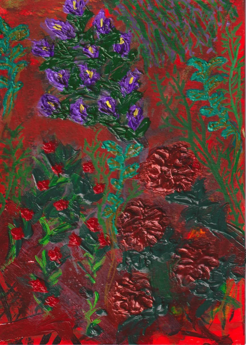 Lush color and rich texture make Amazon Rainforest an immersive experience—like being lost in a forest overtaken by nature.