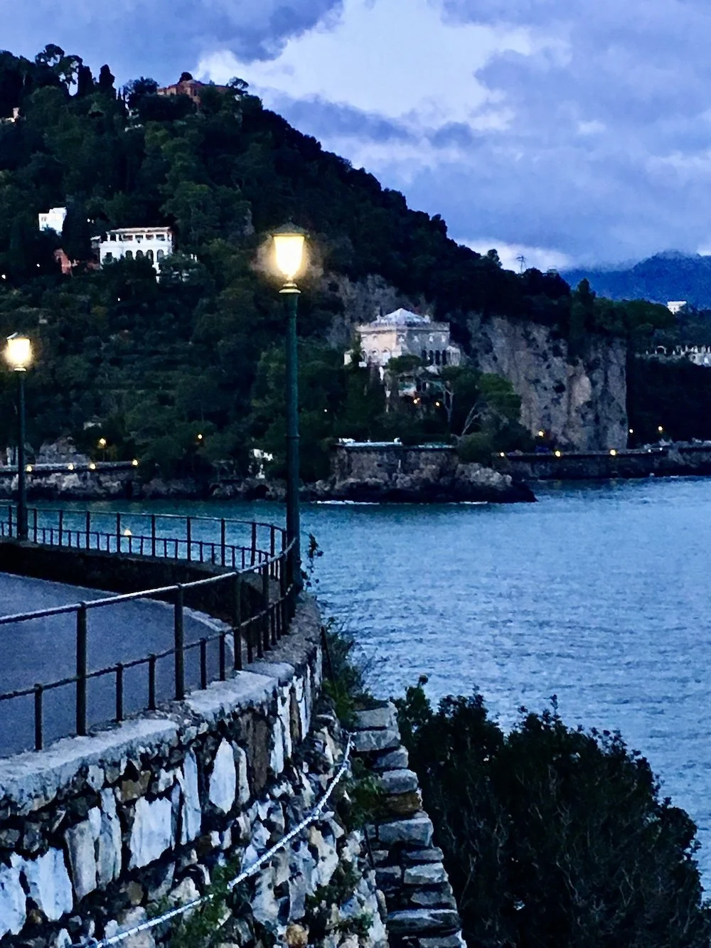 Portofino Italy photo taken of the coast