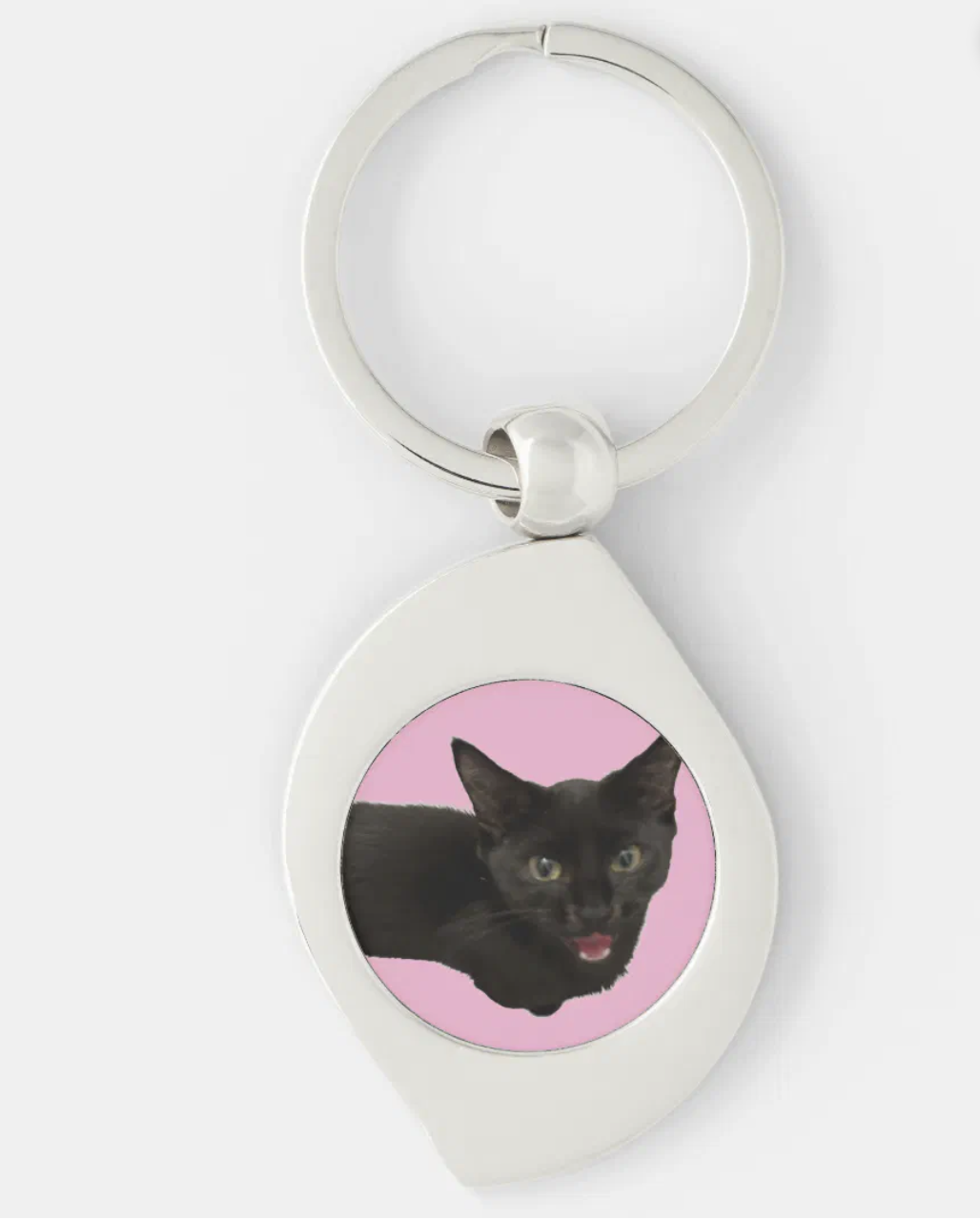 Baby Zina - Black Cat Keychain