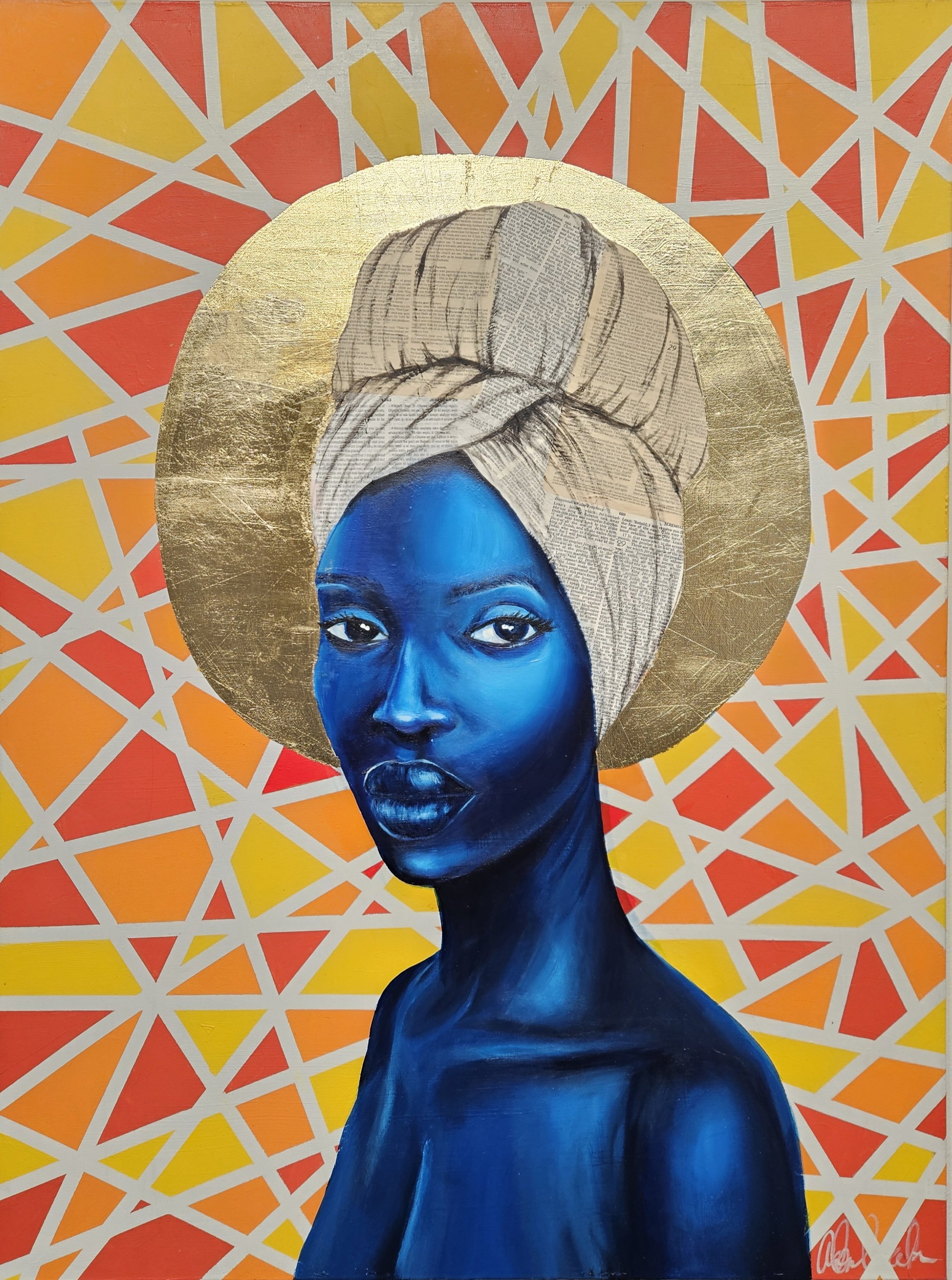 She is Her, She is Known, 2023 by Ashli Ognelodh Curry