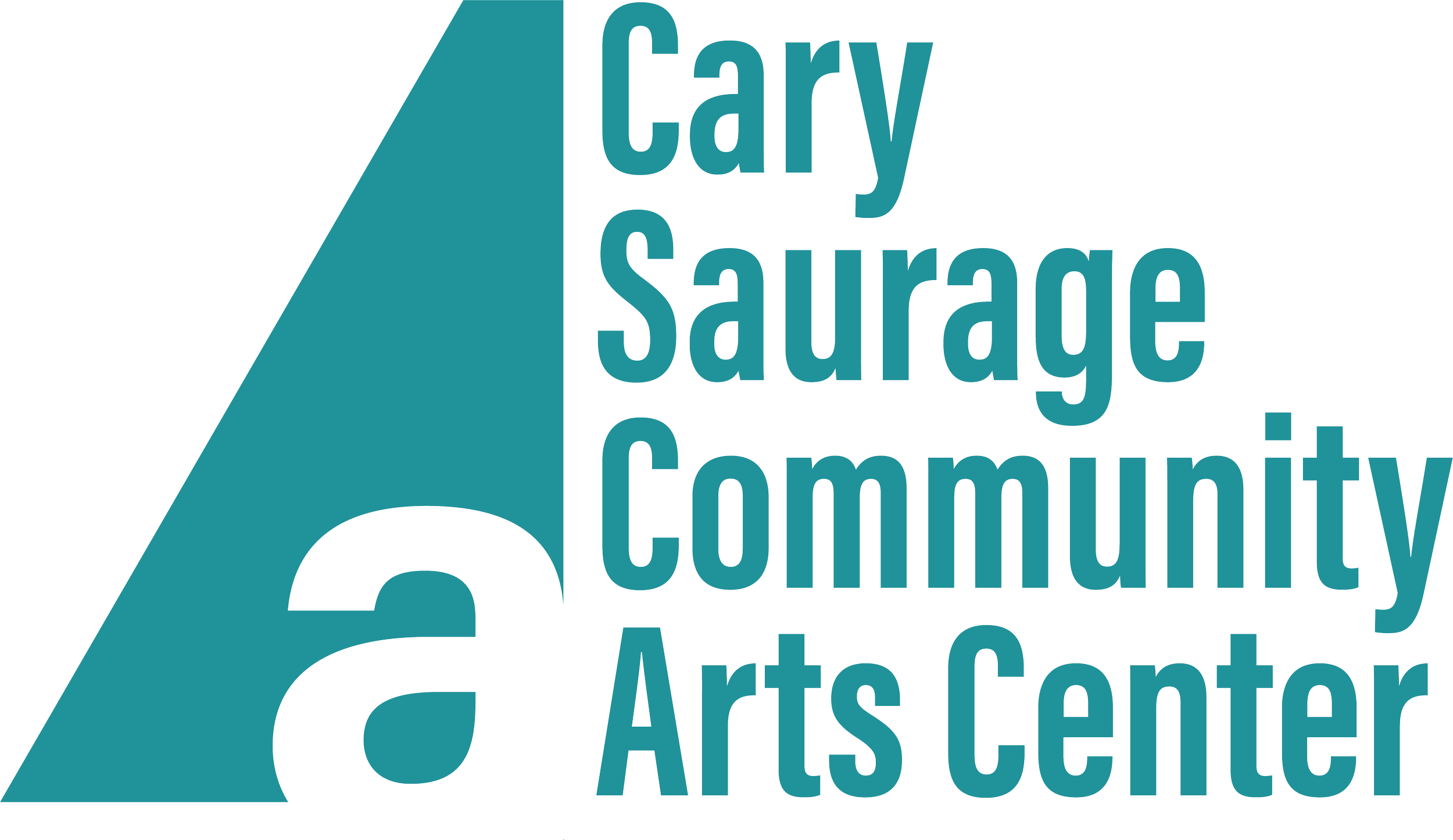 Logo for Art Center, featuring stylized letter 'A' and text 'Art Cymru, Art Center' in teal color.