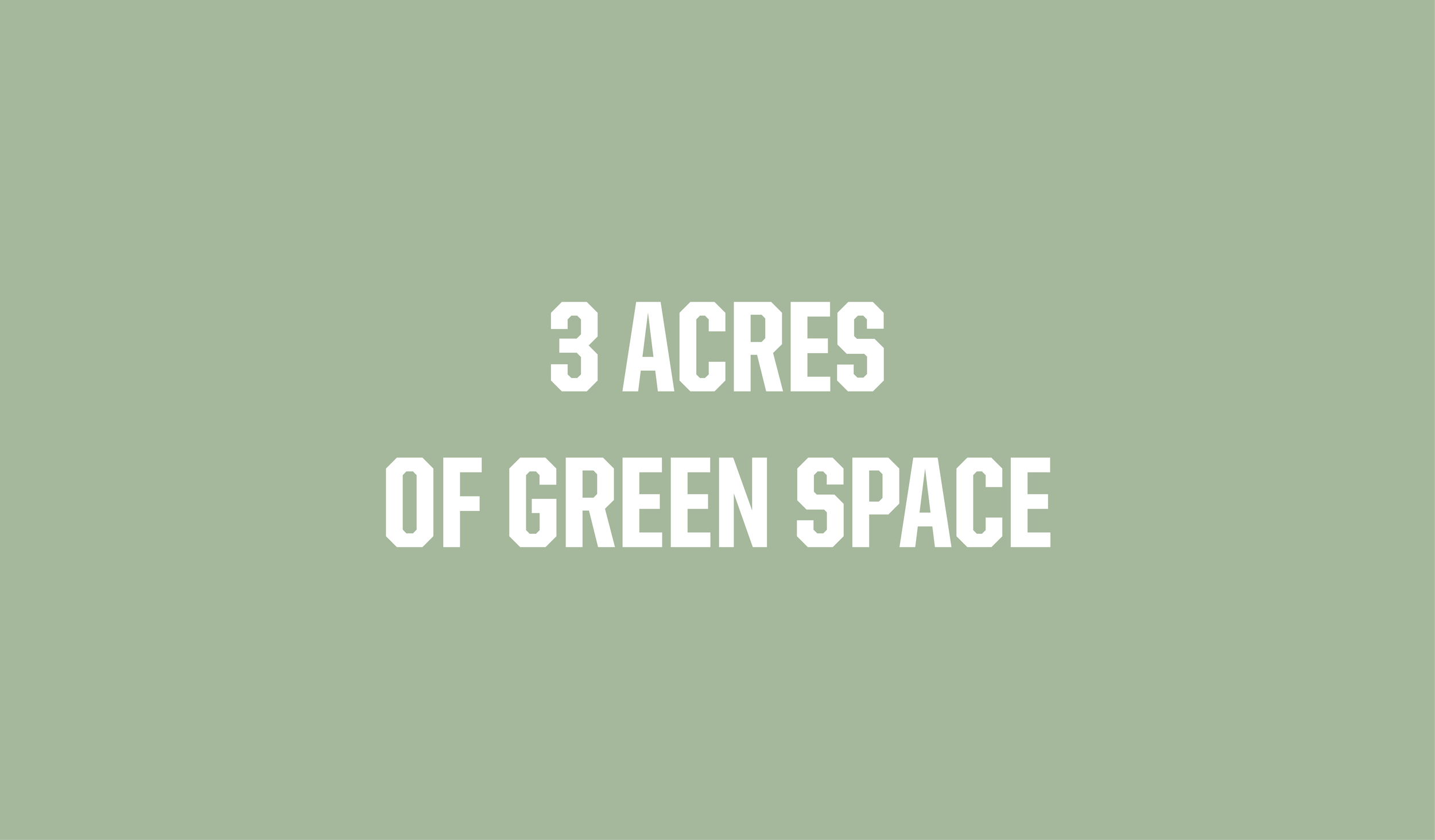 3 Acres of Green Space (Copy)