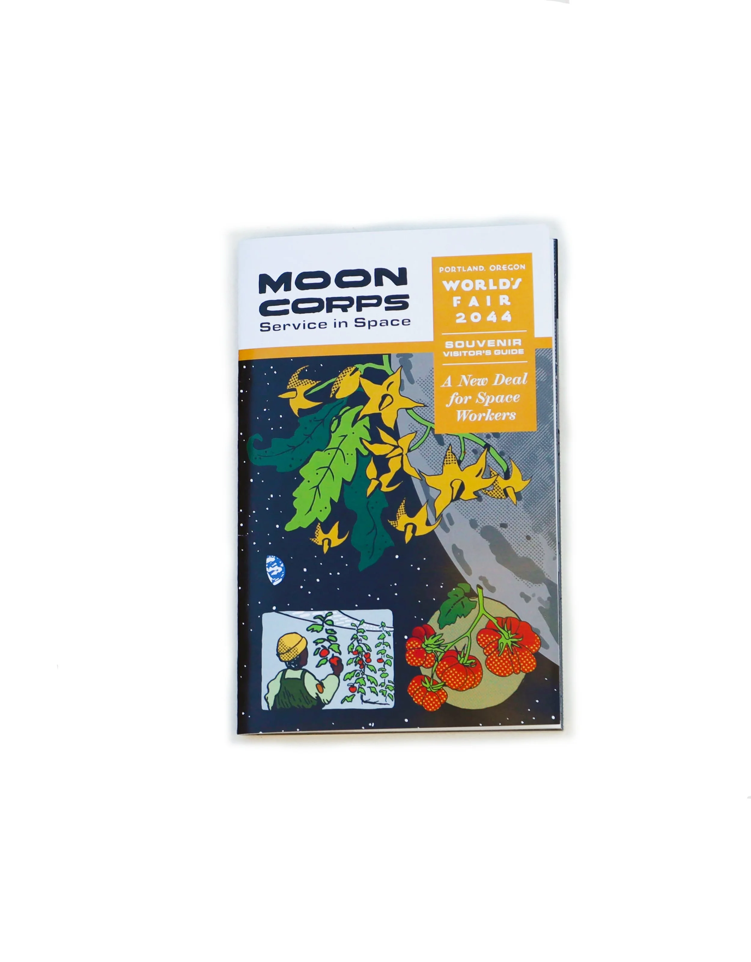 "Moon Corps: Service In Space" World's Fair 2044 Zine