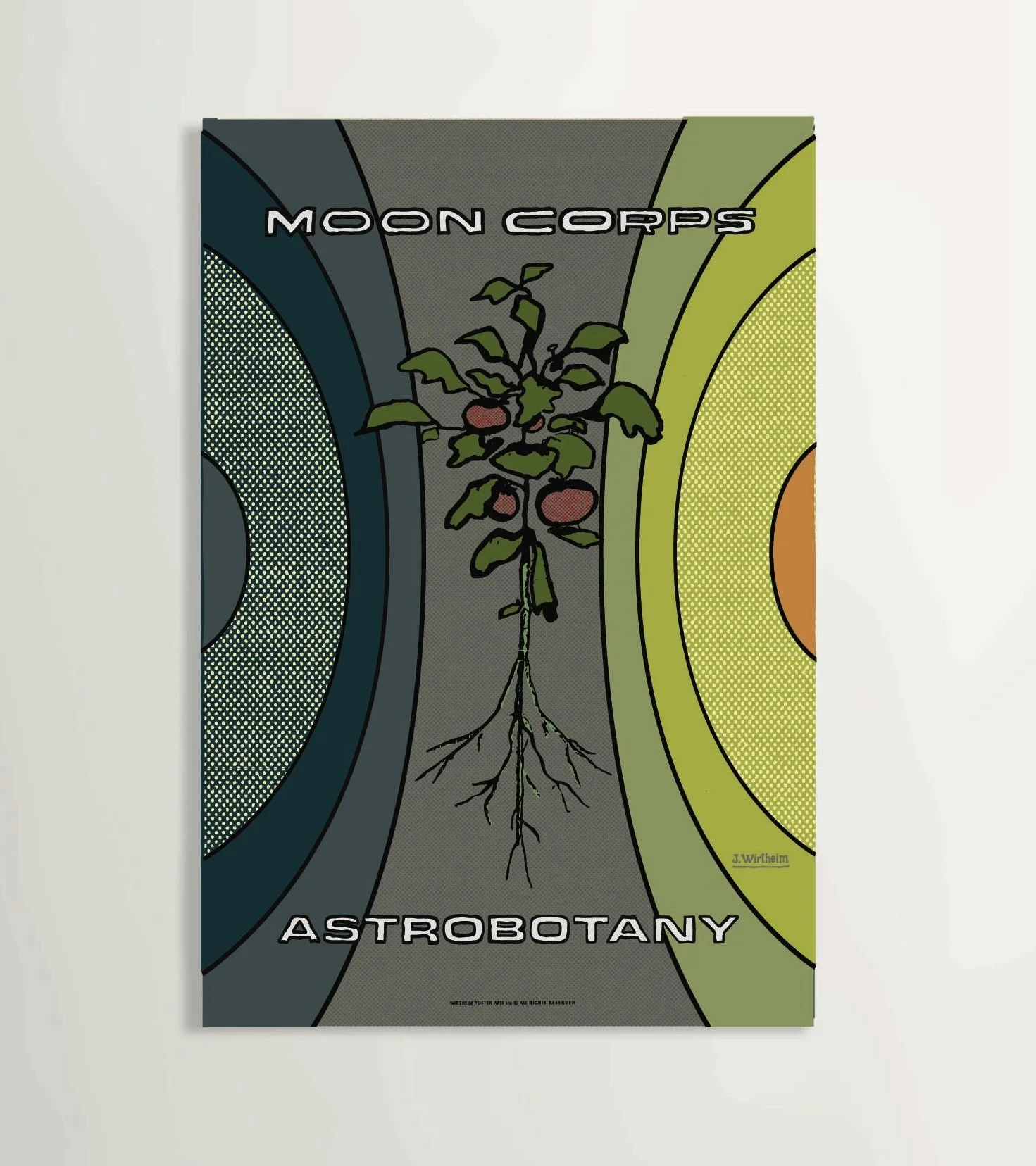 "Astrobotany" 8x12 Inch Art Print Poster