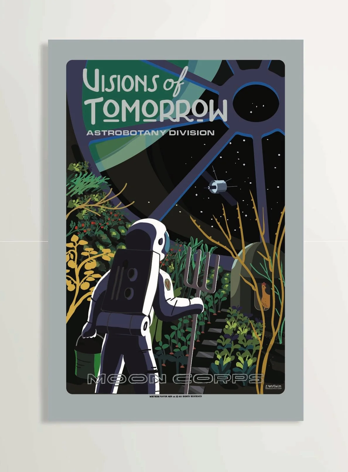"Visions of Tomorrow" 8x12 Inch Art Print Poster
