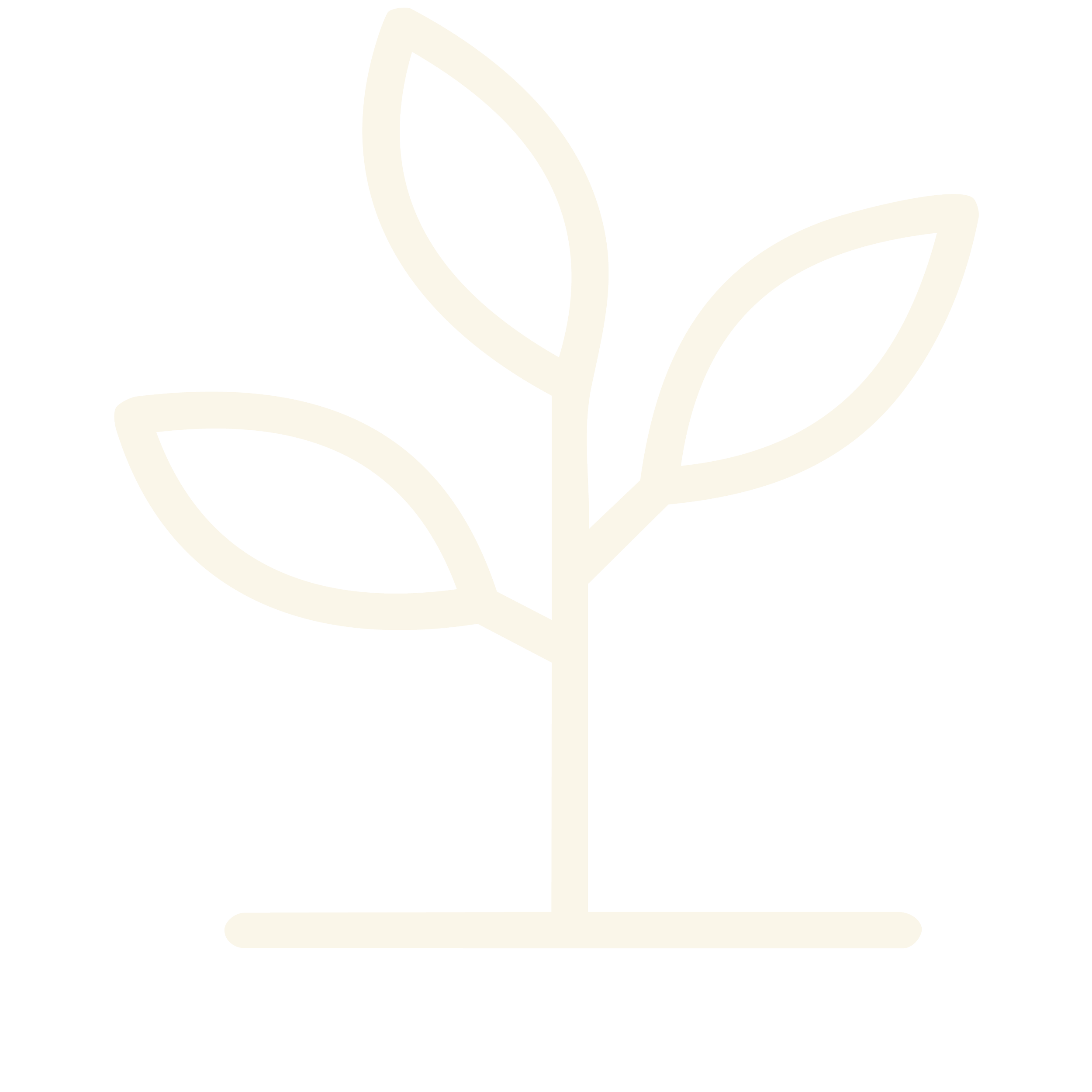 1 root and 3 leaves growing from the ground