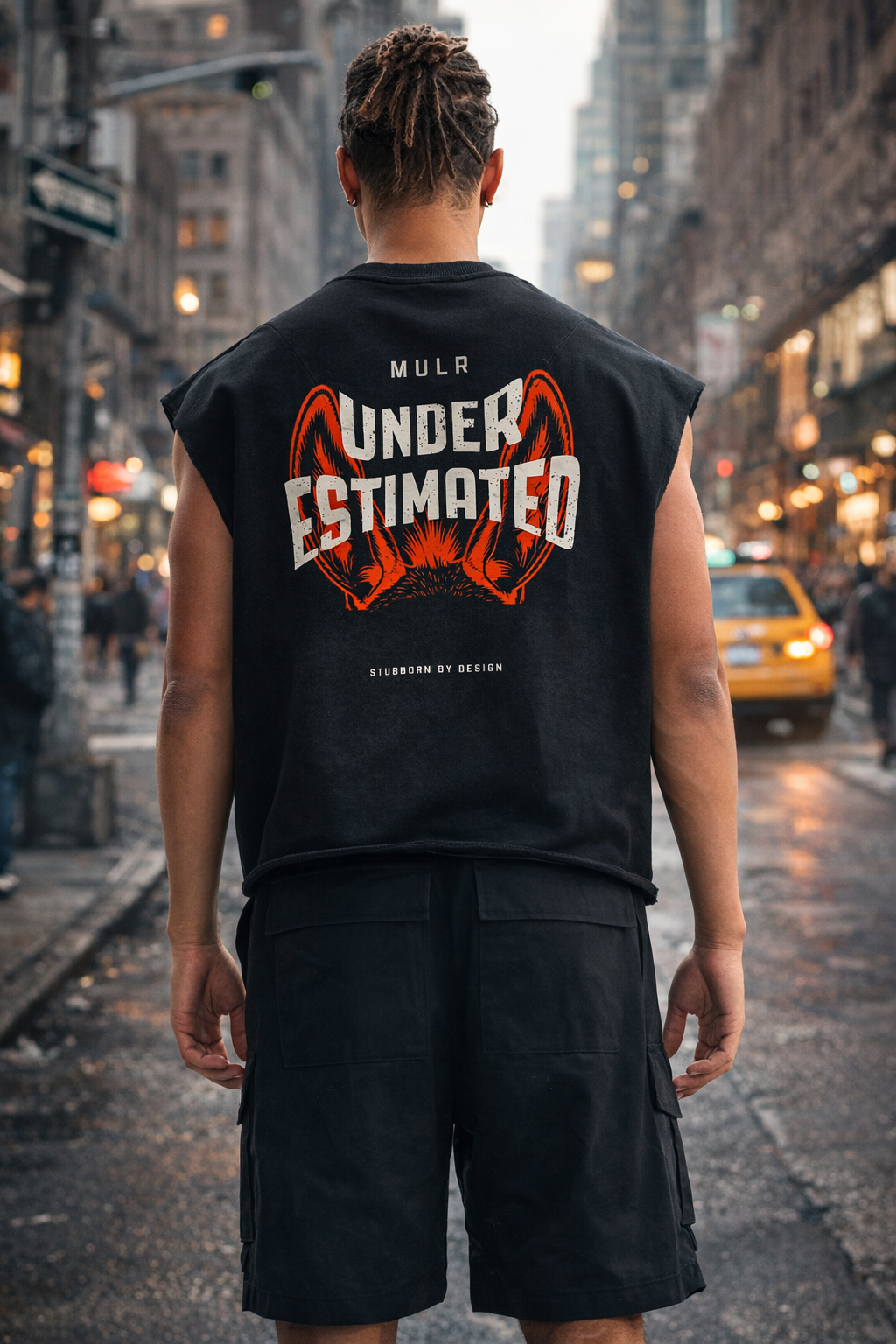 Underestimated | French Terry Boxy Tank Top
