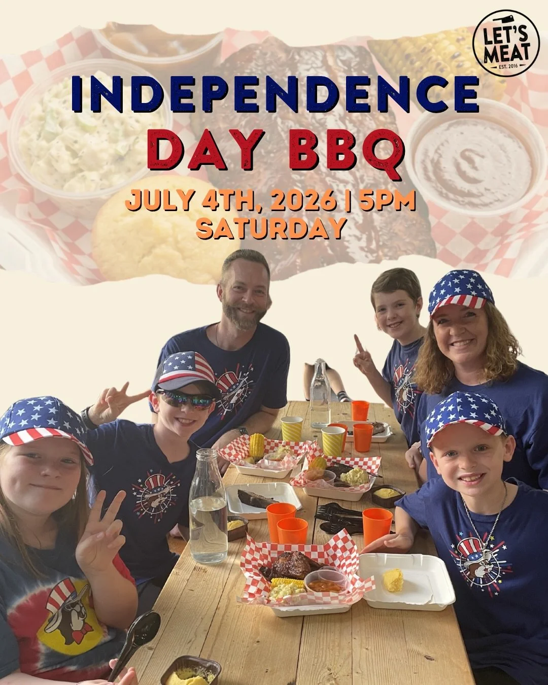 Our annual 4th of July BBQ is back! 🇺🇸🔥 Swipe to see what we&rsquo;re serving up.

Preorder Dates: 10 June - 21 June
Lock in your plates early to score exclusive member-only pricing. If you miss the window, it&rsquo;s full price (and first-come, f