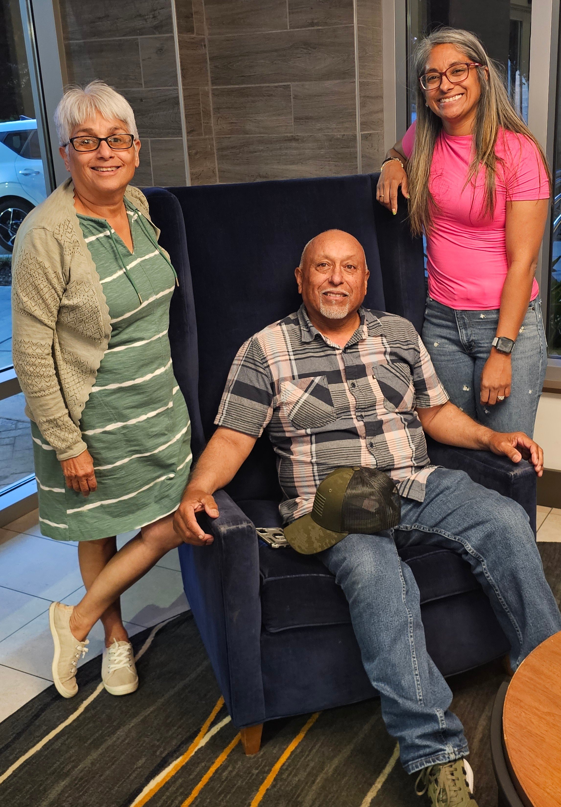 Yvonne Olivo with her parents, exploring family relationships, boundaries, and guilt in collectivist families