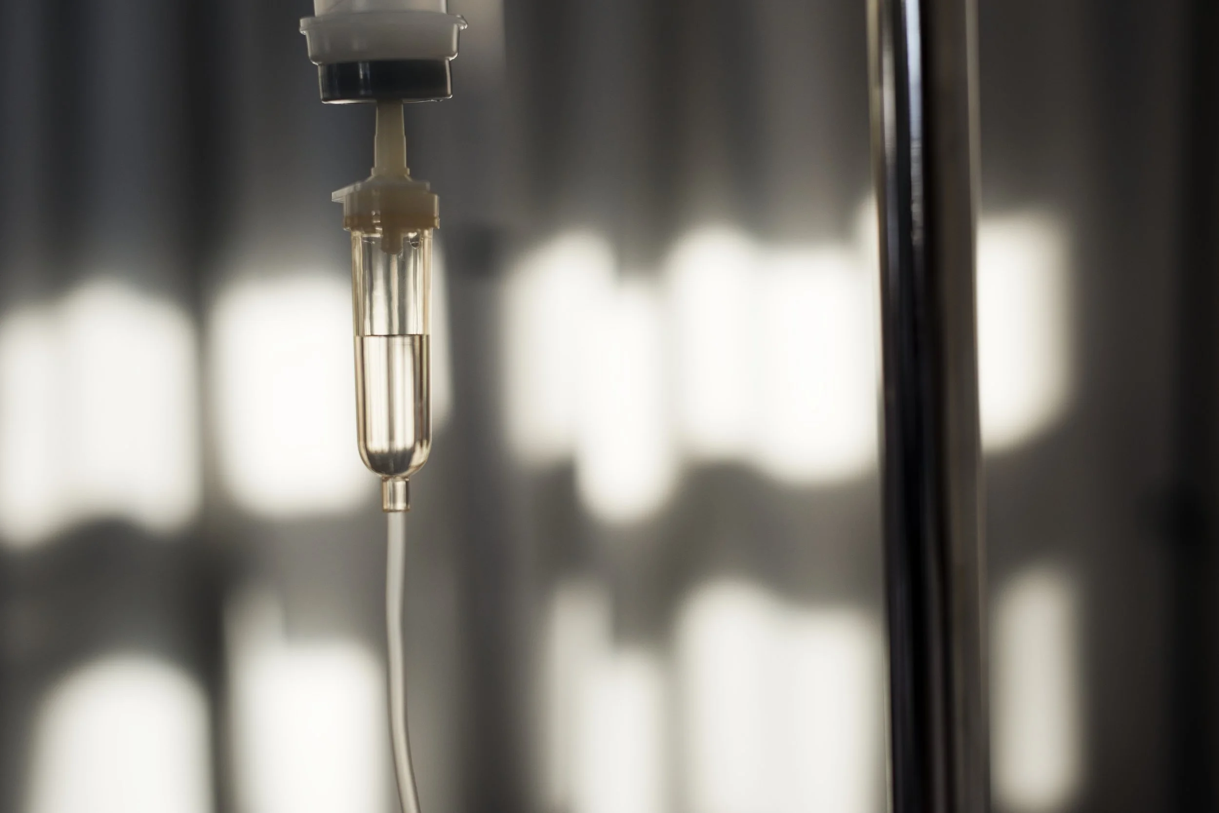 Infusionstropf Nahaufnahme