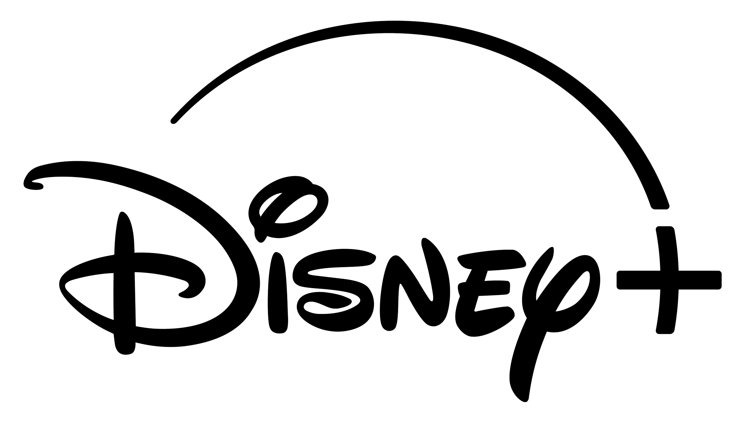Outline of the Disney logo with the word "Disney" and a stylized mouse head, with the text "FROZEN" underneath.