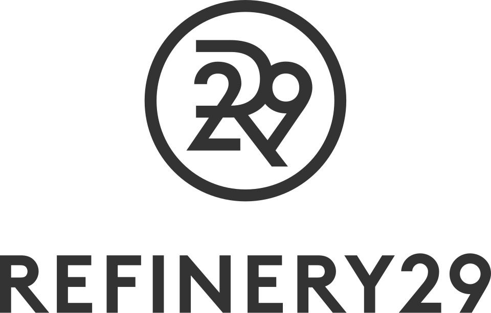 Refinery29 logo featuring a circle with the number 29 inside and the text 'REFINERY29' below.