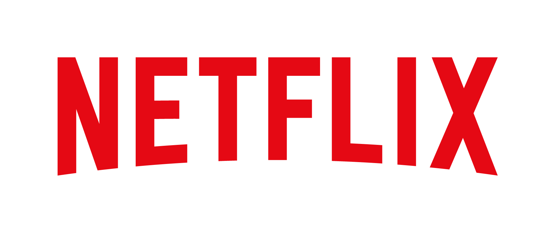 Netflix logo in red and black