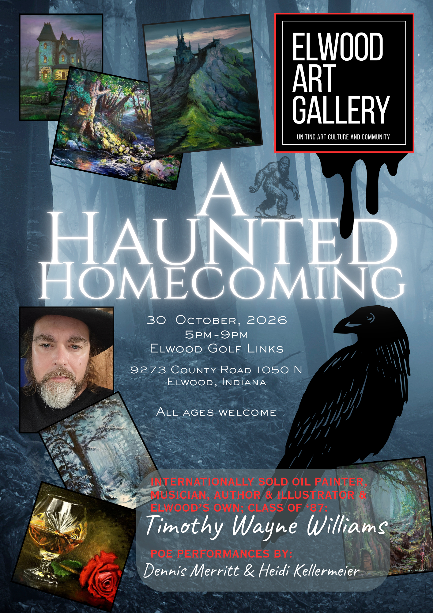 A Haunted Homecoming: Solo Exhibition by Timothy Wayne Williams