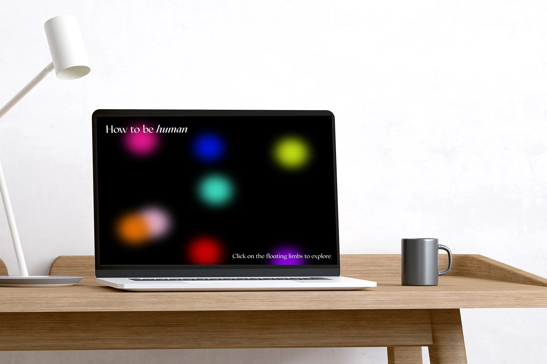 HOW TO BE HUMAN – INTERAKTIVE GRAFIK