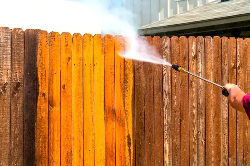 Wood Cleaning & Sealing (Fences, Decks, etc.)