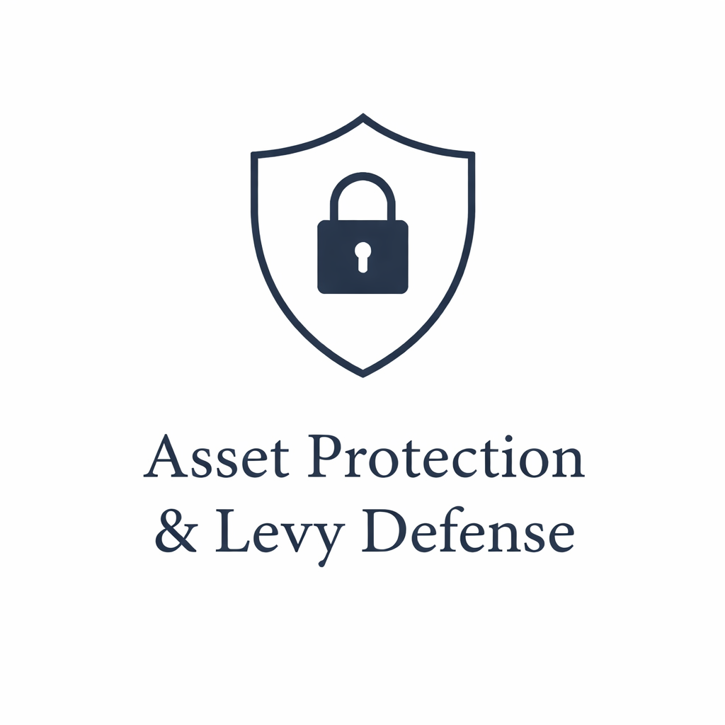 Asset Protection &amp; Levy Defense