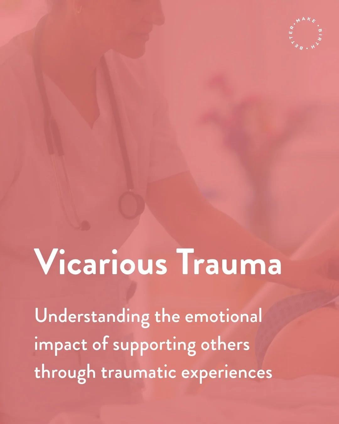 Understanding Vicarious Trauma isn&rsquo;t just important, it&rsquo;s essential.

Dealing with difficult births or complicated pregnancies can be traumatising. It can lead to what&rsquo;s referred to as vicarious or secondary trauma. 💛

👉Read more 