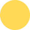 A yellow circle on a white background
