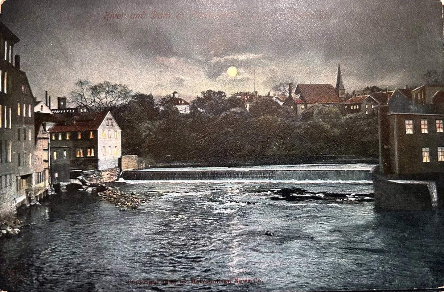 river and dam old slater postcard.jpg
