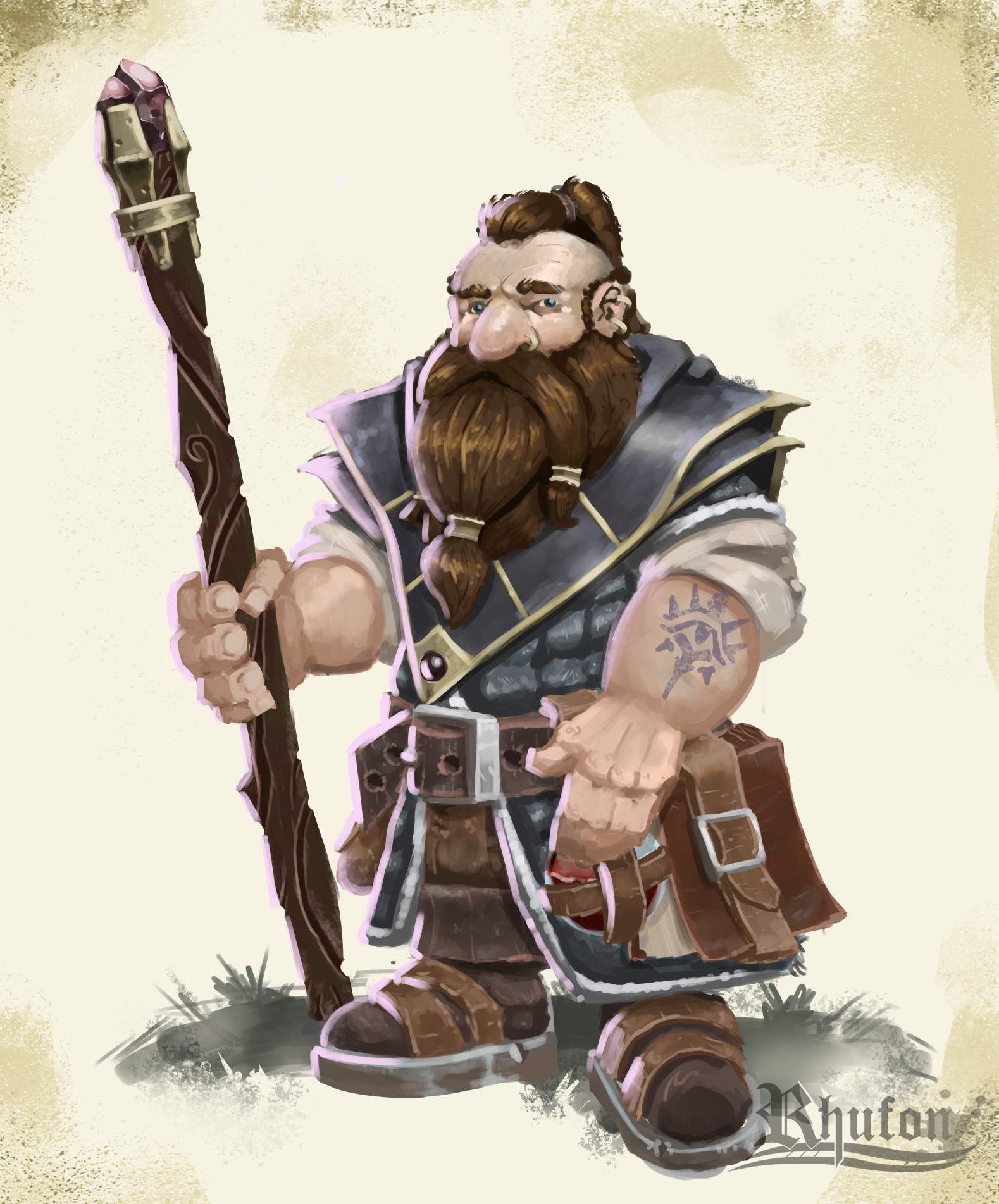 D&D 5e Dwarven Wizard
